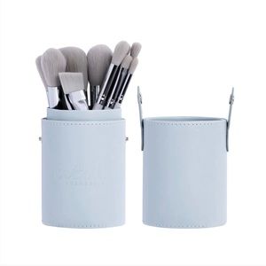 NWT BEBELLA COSMETICS 12PC BRUSH SET THE FAVES" includes case!